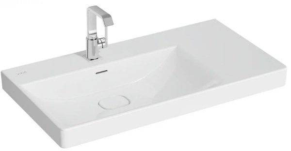 Vitra 7528B003-0001 Metropole Y.Ayaklı Lavabo,90cm,Parlak Beyaz